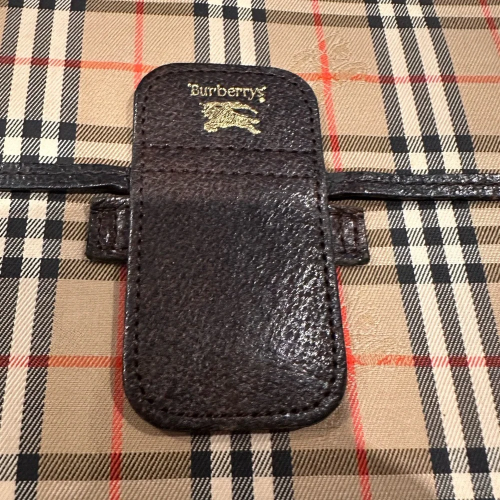 Burberry Tan and Black Bag Nova Bag